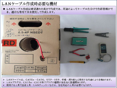 オフィス内ネットワーク構築